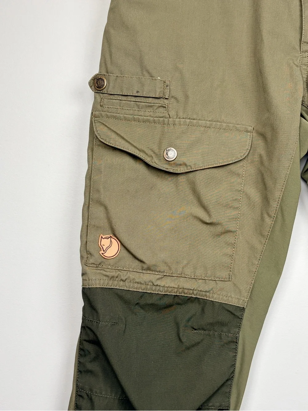 Fjallraven Vidda Pro Ventilated Pants Mens 27-28 G-1000 Olive Hiking 81160R